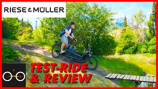 Unleashing the Powerhouse: Riese and Muller Load 75 Full Suspension Cargo Bike - Review + Test Ride!