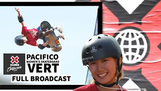 Pacifico Women’s Skateboard Vert: FULL COMPETITION | X Games California 2023