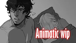 Male Into the Unknown Animatic WIP