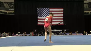 Sydney Johnson-Scharpf – Floor Exercise – 2015 P&G Championships – Jr. Women Day 2