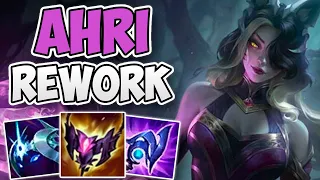 INSANE CHALLENGER GAMEPLAY WITH NEW REWORKED AHRI! | CHALLENGER AHRI MID GAMEPLAY | Patch 12.3 S12