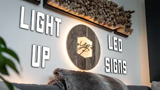 DIY LED Logo Signs w/ X-Carve - Christmas Special!