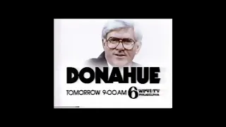 Donahue WPVI Promo