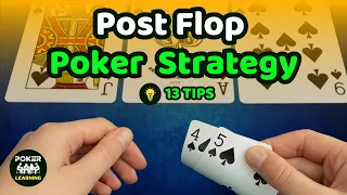 poker flop strategy | 13 tips