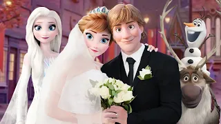 Frozen 3 Speed Art | Queen Anna and Kristoff Wedding Scene