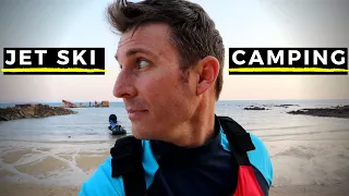 Jet Ski to Prison Island - Solo Beach Camping Adventure