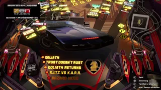 Pinball FX - Universal Pinball: TV Classics, Knight Rider table