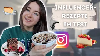 Ich teste die besten "Influencer Rezepte" von INSTAGRAM - schmeckt das?