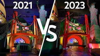 "it's a small world" - 2021 VS 2023