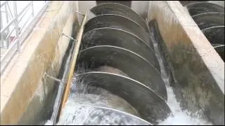 Archimedes screw pump