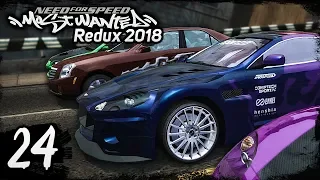 NFS Most Wanted REDUX 2018 | Walkthrough Part 24 - TOP 3 [1440p60]