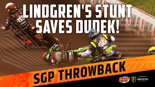 WOW! Lindgren's stunt saves Dudek in Crash! | SGP Throwback