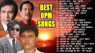 2 Hours Willy Garte, Bing Rodrigo, Roel Cortez, Rey Valera Nonstop OPM Tagalog Love Song Of All time