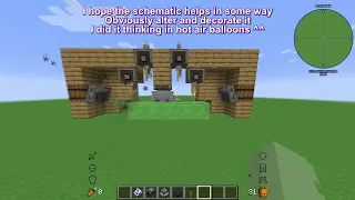 Minecraft Create Mod - 2 Way Flying Machine Minecart Powered