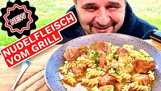 Nudelfleisch vom Grill --- Klaus grillt