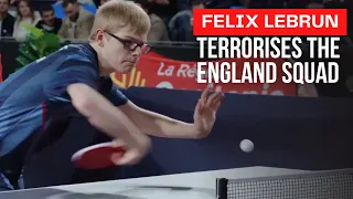 Felix Lebrun Terrorises the England Squad !