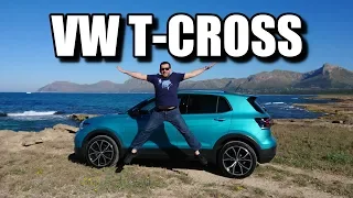 Volkswagen T-Cross - mały SUV z wielkim wnętrzem (PL) - test i jazda próbna