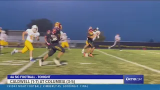 Highlights: Columbia rolls past Caldwell 63-6