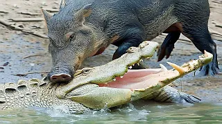 15 Incredible Wild Boar Battles and Brutal Attacks