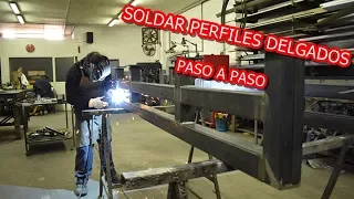 COMO SOLDAR PERFILES DELGADOS