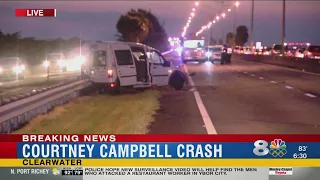 Crash closes WB Courtney Campbell Causeway