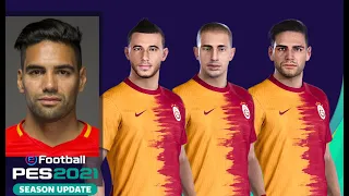 eFootball PES 2021 Galatasaray Faces, Stats & Overalls | Season Update