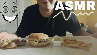 ASMR Eating (поедание) : ГрильДоналдс.