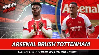 Arsenal Brush Tottenham - Gabriel Set For New Contract - Arsenal In Sesko Talks