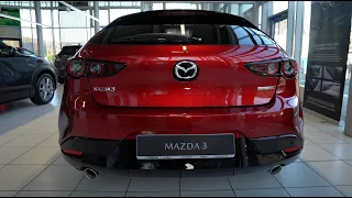 Mazda 3 2021 Sondermodell 100 Jahre Mazda. Roomtour walk-around.