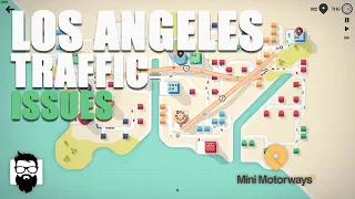 Mini Motorways - Trying Out Mini Motorways - Los Angeles Traffic Issues | OneLastMidnight