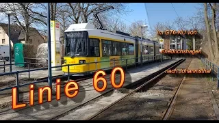 Die neue Linie 60 [Führerstandsmitfahrt] [60FPS]