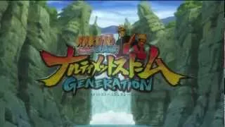 Naruto Shippuden Ultimate Ninja Storm Generations - Sasuke Opening HD