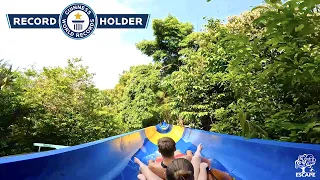 World's Longest Water Slide! 1.1 km! | ESCAPE Penang Malaysia | 4K Onride POV