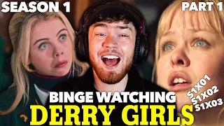 I Binged Season 1 of Derry Girls [Part 1] REACTION!!