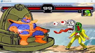 The Mask vs Thanos FINAL BOSS FIGHT😤 Marvel Universe Mugen Comics Battle Tribute 2024