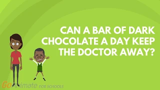 Can a bar of dark chocolate a day keep the doctor away?