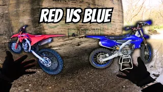 CRF250R vs YZ250F | Which is Better?