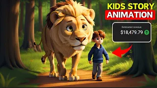 Earn $700/day🤑 By creating kids Animation story video with FREE AI tools (Amazing🔥)