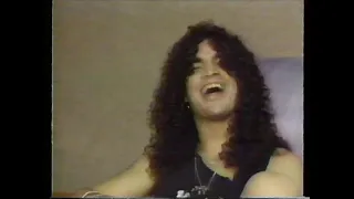 Slash and Axl (Guns 'n Roses) Interview 1991