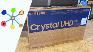📺👉SAMSUNG 43" Class TU7000 Crystal UHD 4K Smart TV
