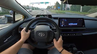 2023 Toyota PRIUS Plug-In Hybrid [223 HP,  13.6 kWh] POV Test ride #112 CARiNIK