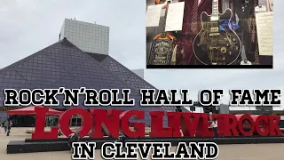 Inside Rock & Roll Hall Of Fame in Cleveland ロックの殿堂！