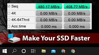 How to Speed up your SSD Drive if it's slow