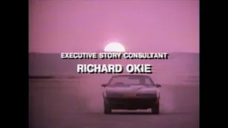 Knight Rider Credits WGN around 2000
