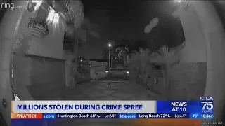 Millions stolen during Huntington Beach crime spree