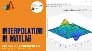 Interpolation in MATLAB | MATLAB Fundamentals | @MATLABHelper