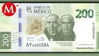 Banxico presenta nuevo billete de $200; 'se despide' de Sor Juana