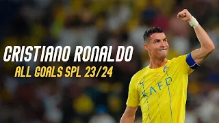 Cristiano Ronaldo all AlNassr league Goals 23/24 🔥🐐جميع أهداف كرستيانو رونالدو مع النصر في الدوري