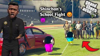 GTA 5: Shinchan Verna Destroyed By School Bullies 😭& Shinchan Die😭💔 Franklin Angry 😡 Ps Gamester