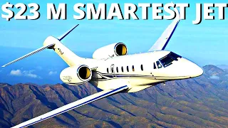 Inside Cessna citation x+ - Fastest private jet from Cessna citation Family